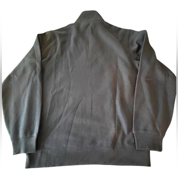 🛳️⚓️NEW Men's Medium Navy Quarter-Zip Sweatshirt Thousand Islands Uncle Sam Tour - Picture 3 of 5